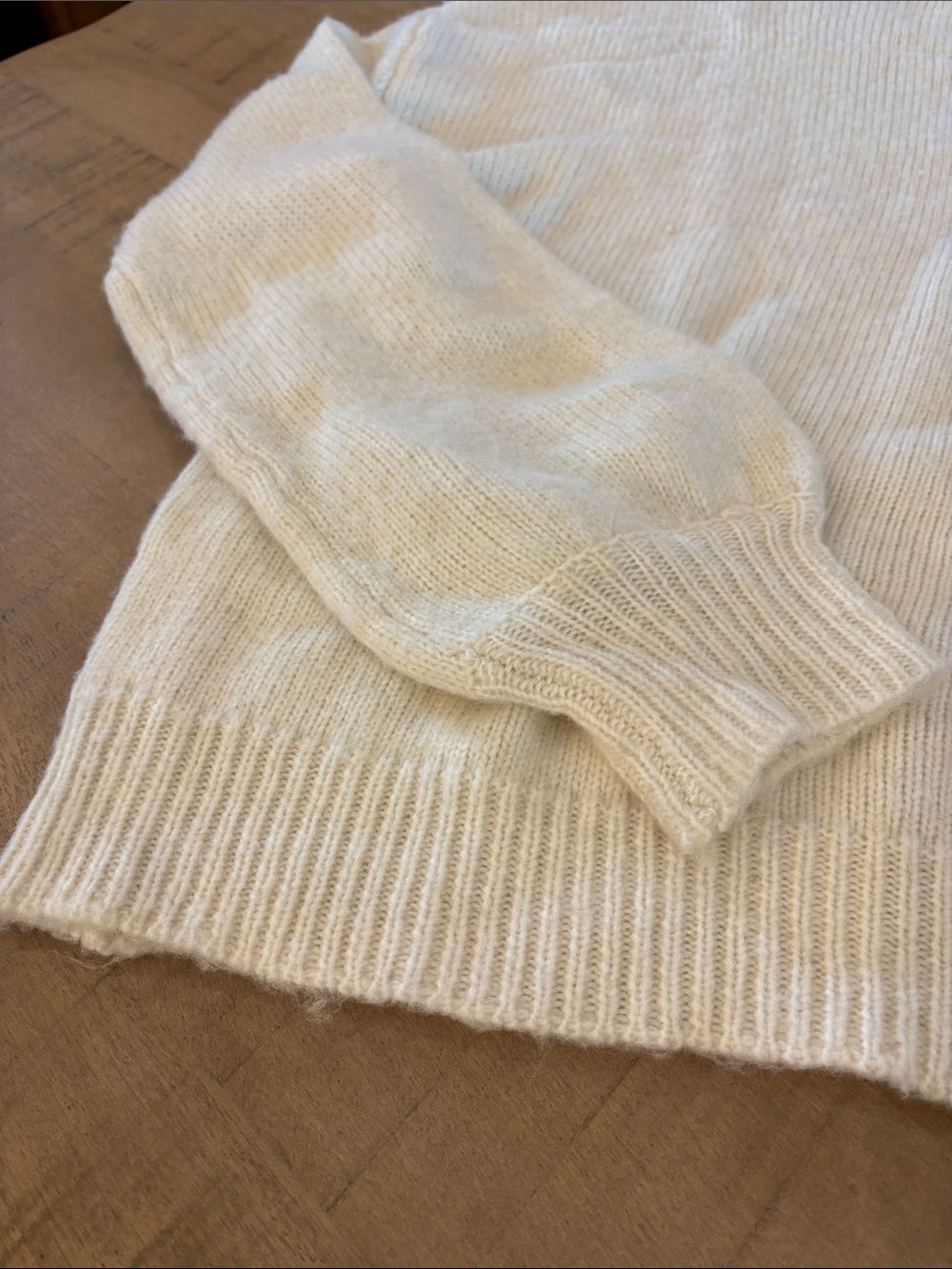 Z Supply Danica Sweater in Sea Salt Size Medium NWT Preppy Capsule Wardrobe $89 - Picture 6 of 9